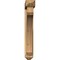 Ekena Millwork Legacy Arts and Crafts Rough Sawn Bracket w/ Offset Brace, Western Red Cedar, 6"W x 34"D x 40"H BKT0604X34X40LEC03RWR - alternate 4